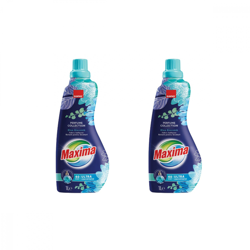 Pachet 2 x Balsam de rufe Sano Blue Blossom, 1L [1]