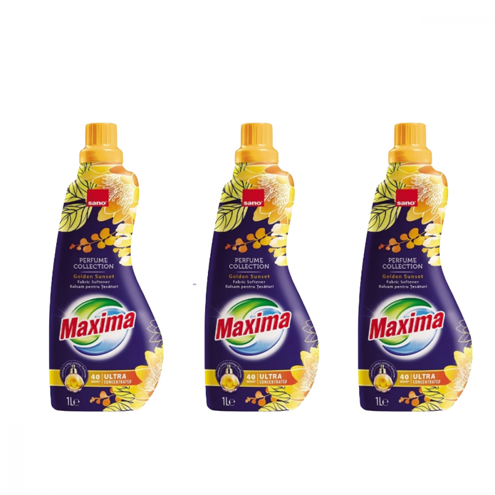 Pachet 3x Balsam de rufe Golden Sunset, 1L [1]