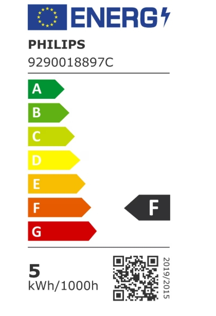 Pachet 3 becuri LED filament Philips, lumanare si lustra, B35, E14, 4.3W (40W), 470 lm, lumina alba calda (2700K), clasa energetica F [3]