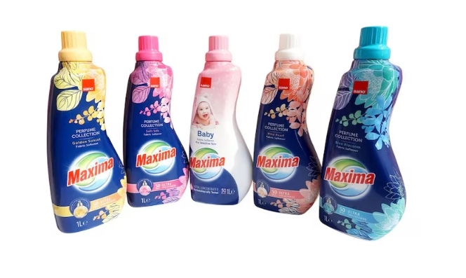 Pachet Balsam rufe Sano Ultra concentrat baby/blue blossom/golden sunset/soft silk/wild pearl, 5 x 1L, 5x 50 spalari [1]