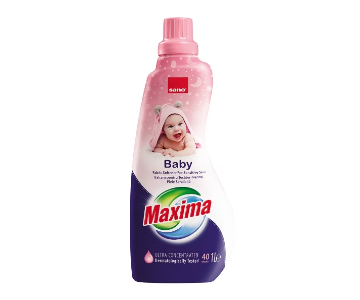 Balsam de rufe ultra concentrat Sano baby, 40 spalari, 1l [1]