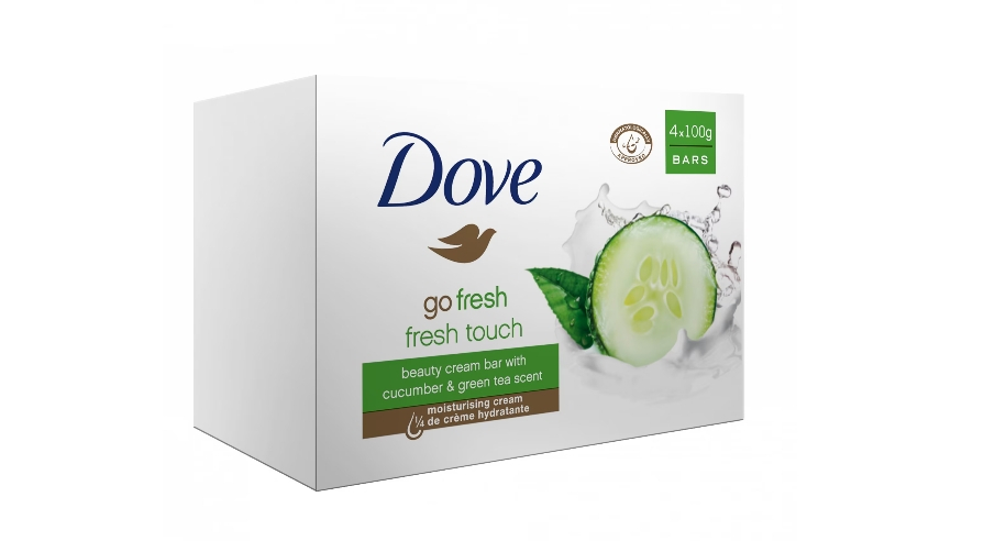 Sapun Crema Dove Go Fresh Touch, 4 bucati x 90G [1]