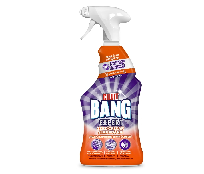 Pachet detergent suprafete Cillit Bang Zero calcar, 2x750 ml [1]