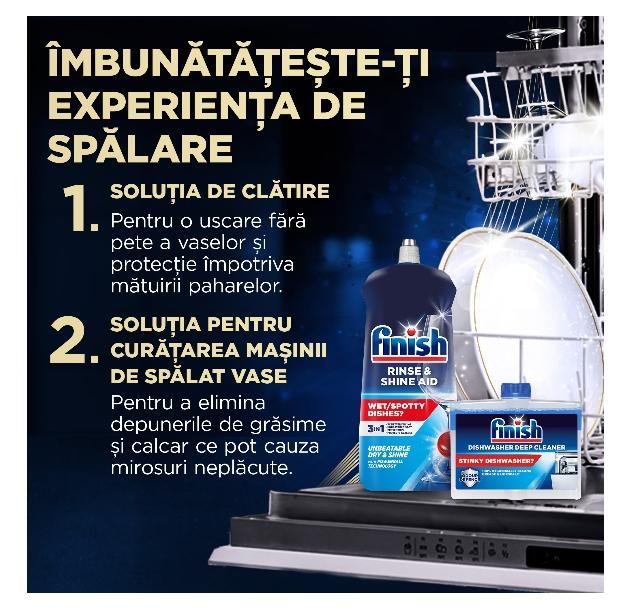 finish Ultimate Plus Lamaie 72 Tablete Detergent Masina Spalat Vase [5]