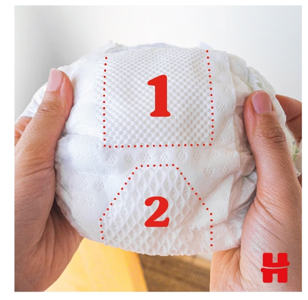 Scutece Huggies Extra Care 1 Jumbo, 2-5 kg, 50 buc [3]