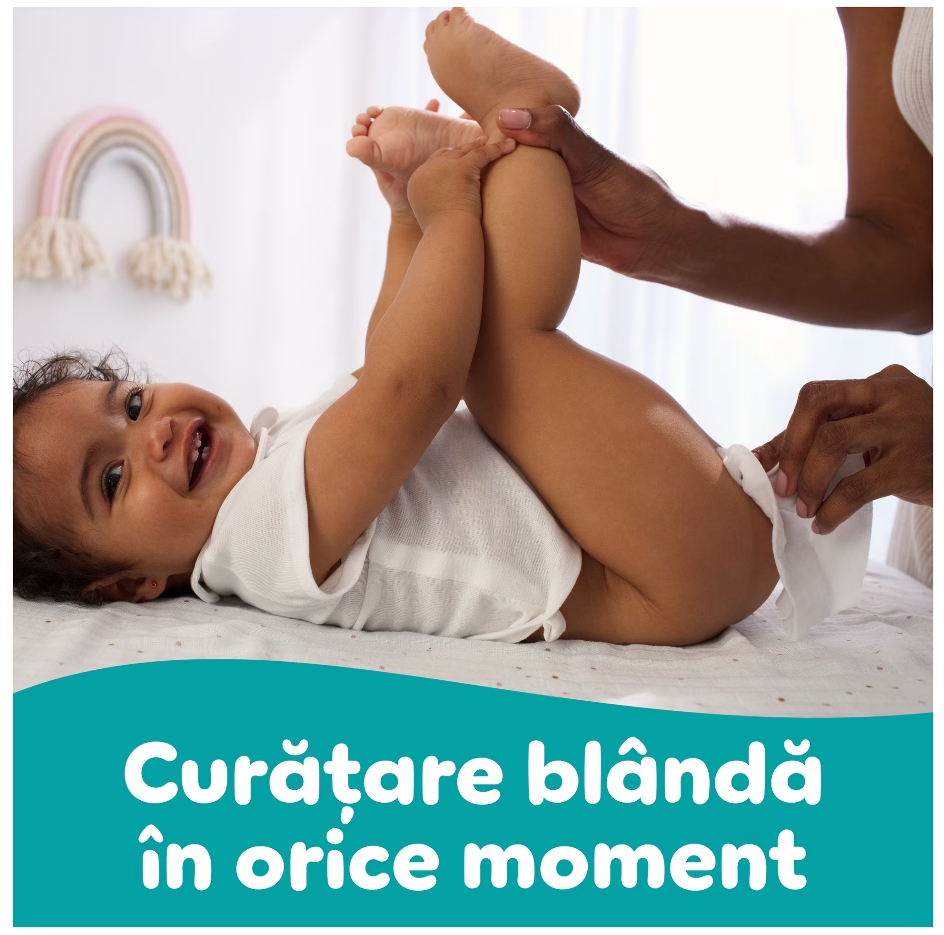 Servetele umede Pampers Fresh Clean, 12 pachete x 80 servetele, 960 bucati [4]
