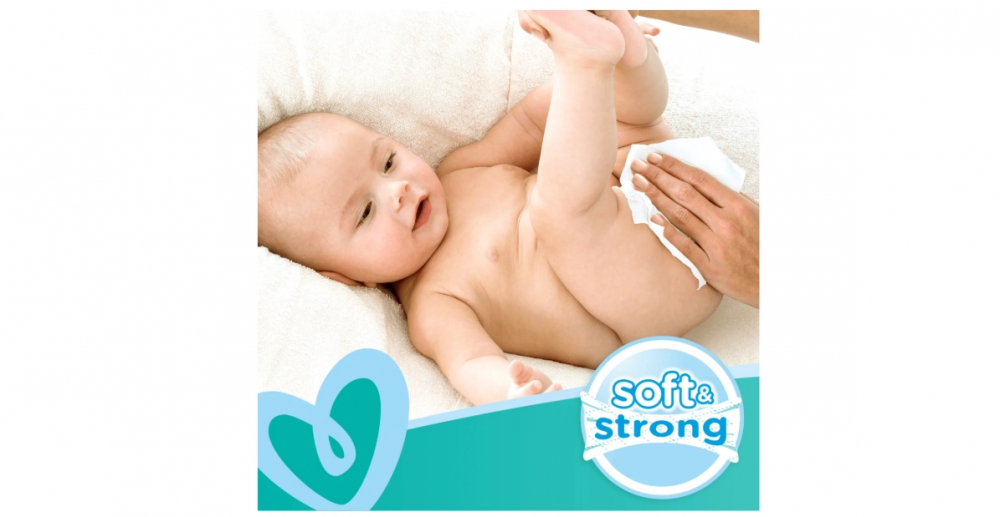 Pampers fresh clean Servetele Umede, 12 pachete x 52, 624 buc [4]