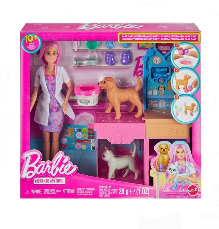 Papusa Barbie Cabinet Veterinar - Mattel [4]