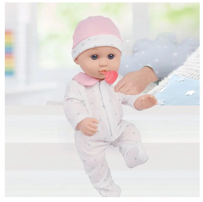 Papusa Bebelus cu Accesorii & Marsupiu pentru Plimbare 30cm [2]