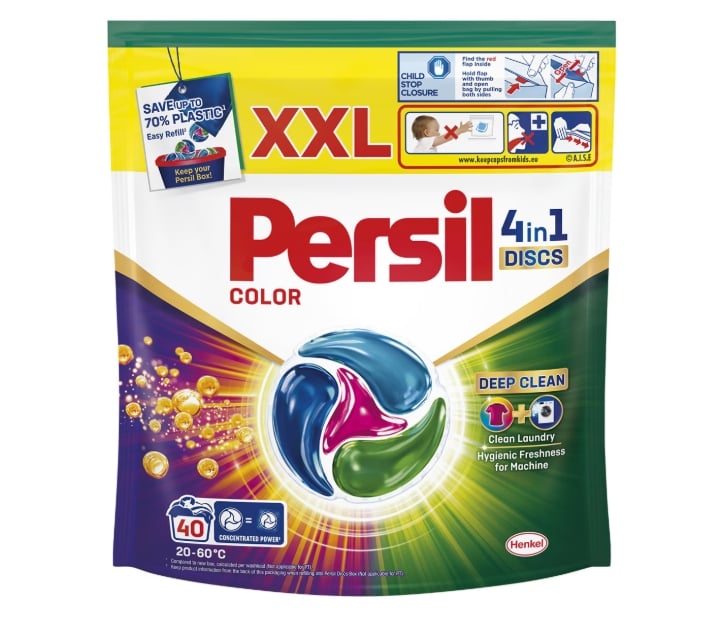 Detergent de rufe Persil 4in1 Discs Color, 40 spalari [1]