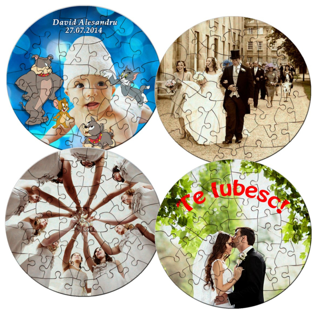 Puzzle personalizat - Rotund [2]