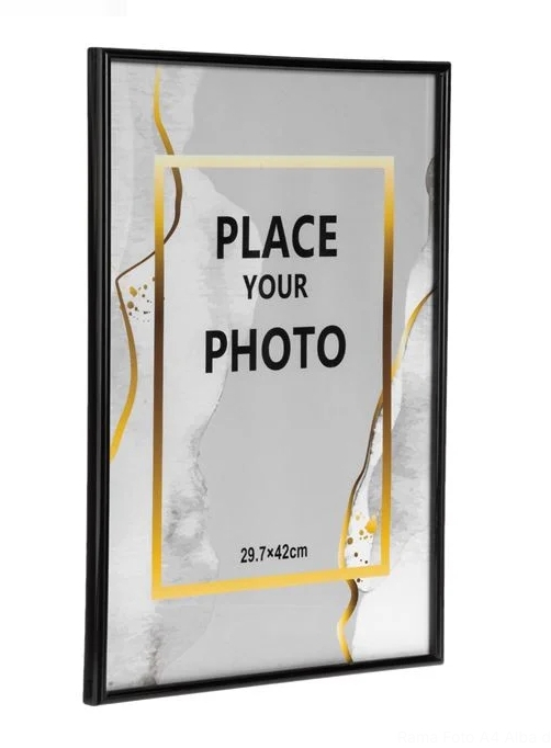 Rama Foto Decorativa Neagra 30x42cm [2]