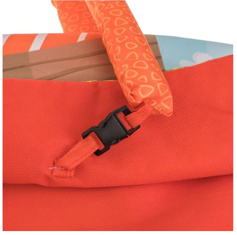 Saltea cu Activitati & 2 Jucarii Detasabile Model Ferma pentru Bebelusi 60x76,5cm [4]