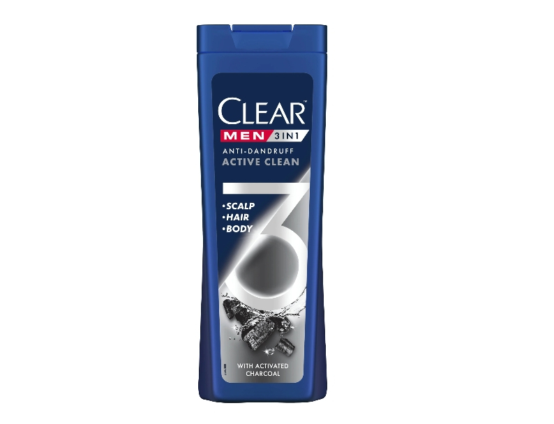 Sampon Clear Men 3in1 Active Clean, 360 ml [1]