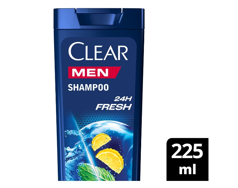 Sampon Clear Men 24H Fresh, 225 ml [2]
