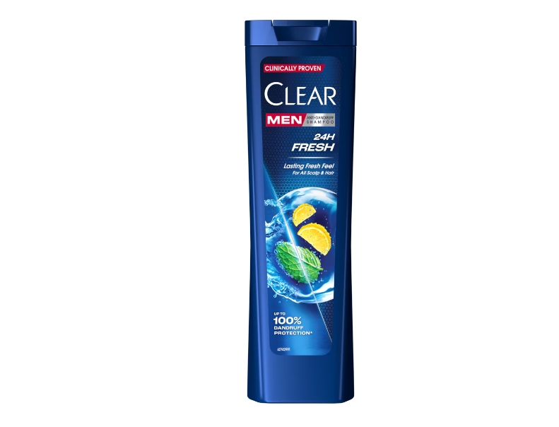Sampon Clear Men 24H Fresh, 225 ml [1]