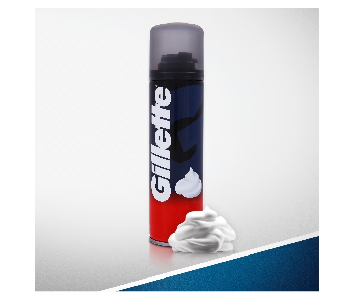 Spuma de ras Gillette Regular, 200ml [4]