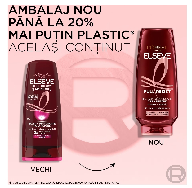 Balsam descurcare fara rupere L'Oreal Paris Elseve Full Resist, pentru par fragil cu tendinta de cadere, 200 ml [2]