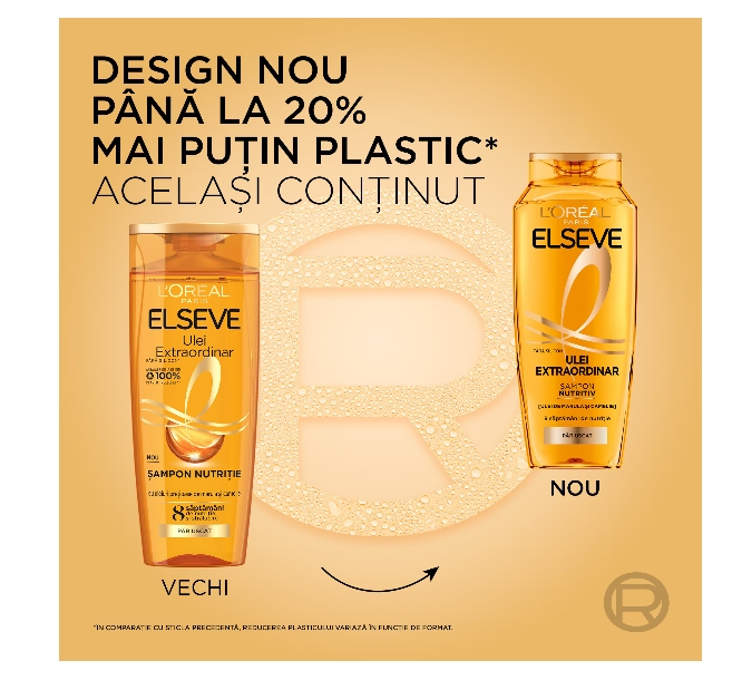 Sampon L'Oreal Paris Elseve Ulei Extraordinar pentru par uscat, 400 ml [2]