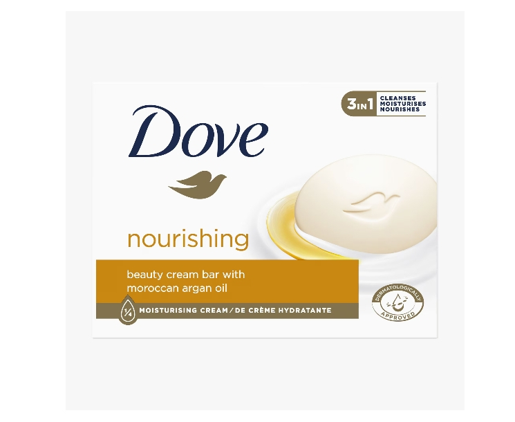 Sapun Crema Dove cu Ulei de Argan 4 bucati x 90 g [1]