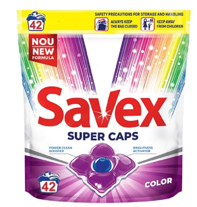 SAVEX Super Color Detergent Rufe 42 Capsule [1]