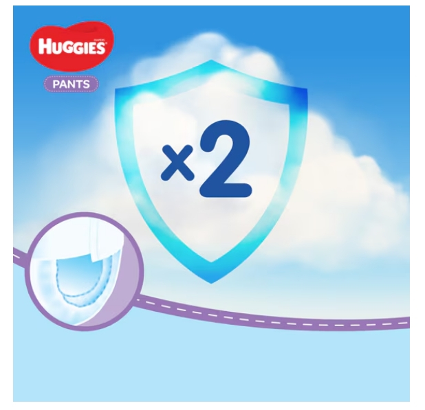 Scutece-chilotel Huggies Jumbo pack 5, Girl, 12-17 kg, 34 buc [2]