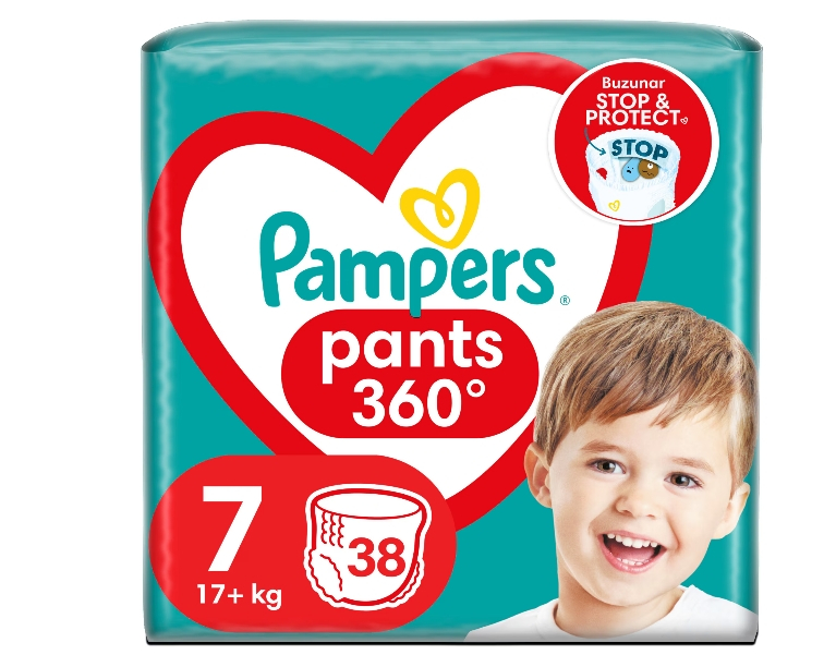 Scutece-chilotel Pampers Pants Jumbo Pack Marimea 7, 17+ kg, 38 buc [1]