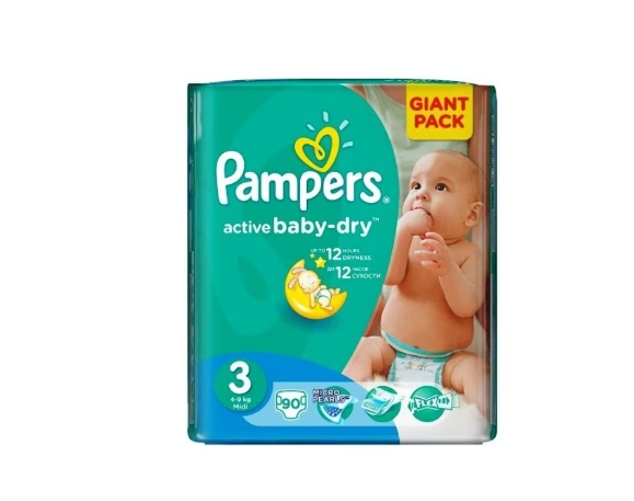 Scutece Pampers New Giant, Nr 3, 4-9Kg, 90 buc [1]