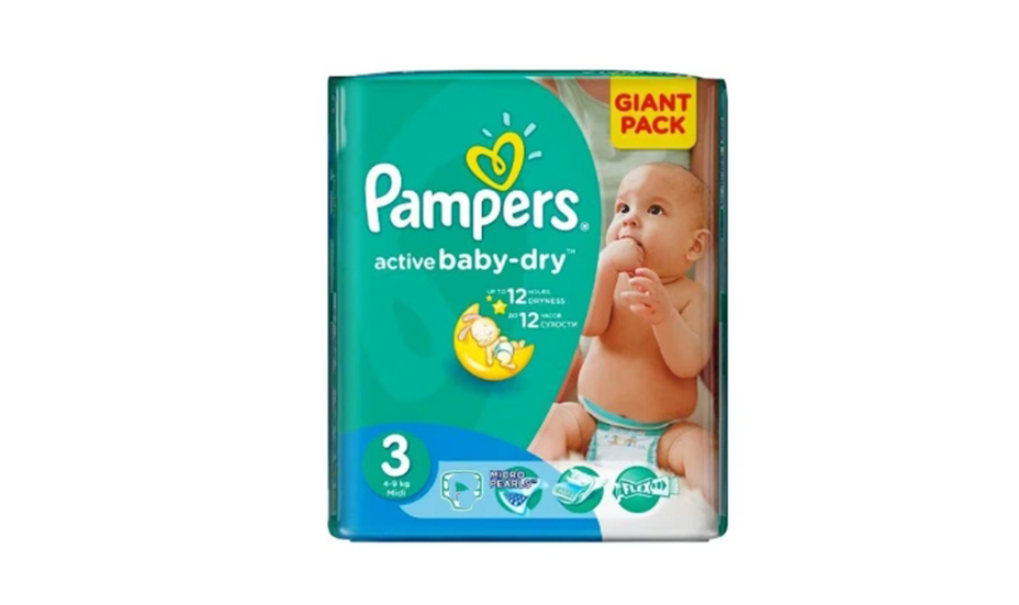 Scutece Pampers New Giant, Nr 3, 4-9 Kg, 180 buc [1]