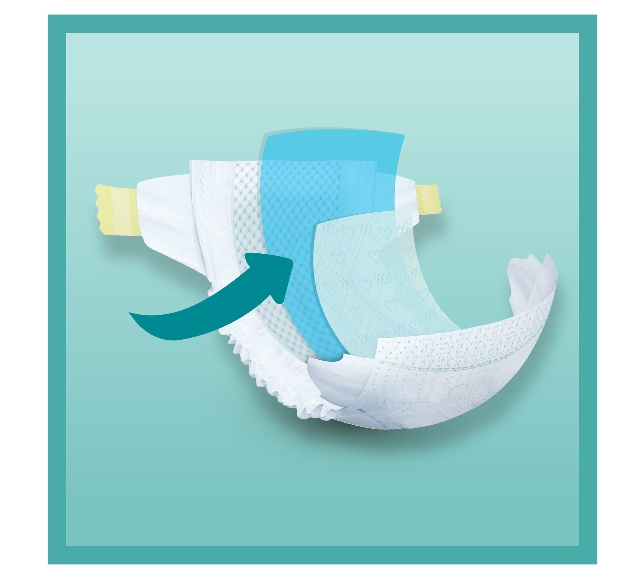 Scutece Pampers New Giant, Nr 3, 4-9 Kg, 180 buc [4]