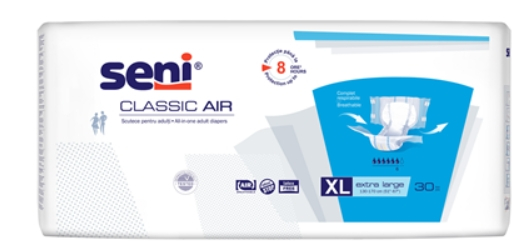 SENI Classic Air Scutece Adulti XL 30 bucati [1]