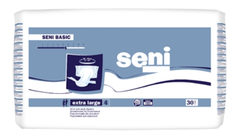 SENI Basic Scutece Adulti Marimea XL 30 bucati [1]