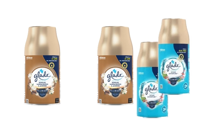 Set 4 x Glade Variety, 2 x Odorizant Camera Rezerve 269ml Jasmine, 2 x Odorizant Camera Rezerve 269ml Ocean Adventure [1]
