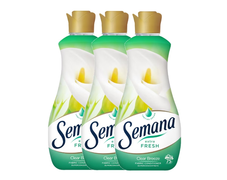 Balsam de rufe Semana Clear Breeze, 3 x 1.5 L, 225 spalari [1]