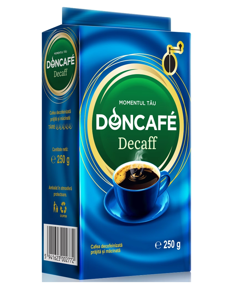 Cafea macinata decafeinizata, Doncafe, 250 g [2]