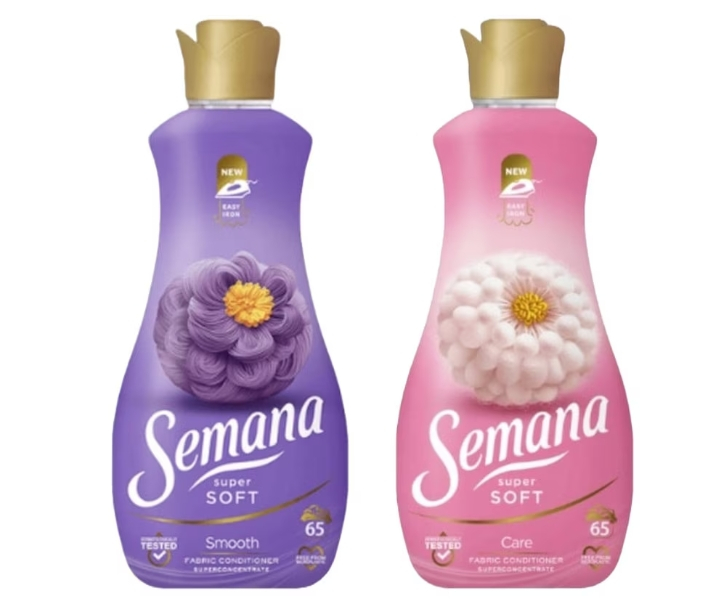 Set 2 x Semana 1 x Super Soft Care 1.3L  65 Spalari, 1 x Super Soft Smooth 1.3L 65 Spalari [1]