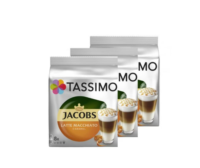 Set 3 x TASSIMO Macchiato Caramel,  16 capsule [1]