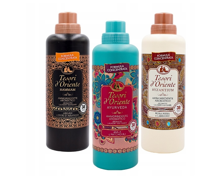 Set 3 balsam de rufe Tesori d'Oriente, Ayurveda, Byzantium, Hammam, 760 ml [1]