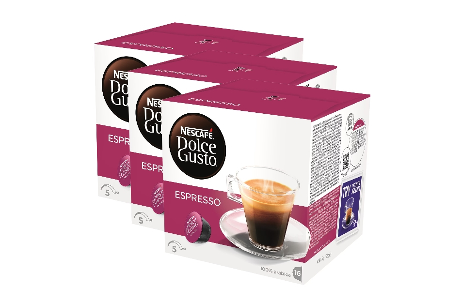 Set 3 x Capsule Nescafé Dolce Gusto Espresso, 48 capsule, 264g [1]