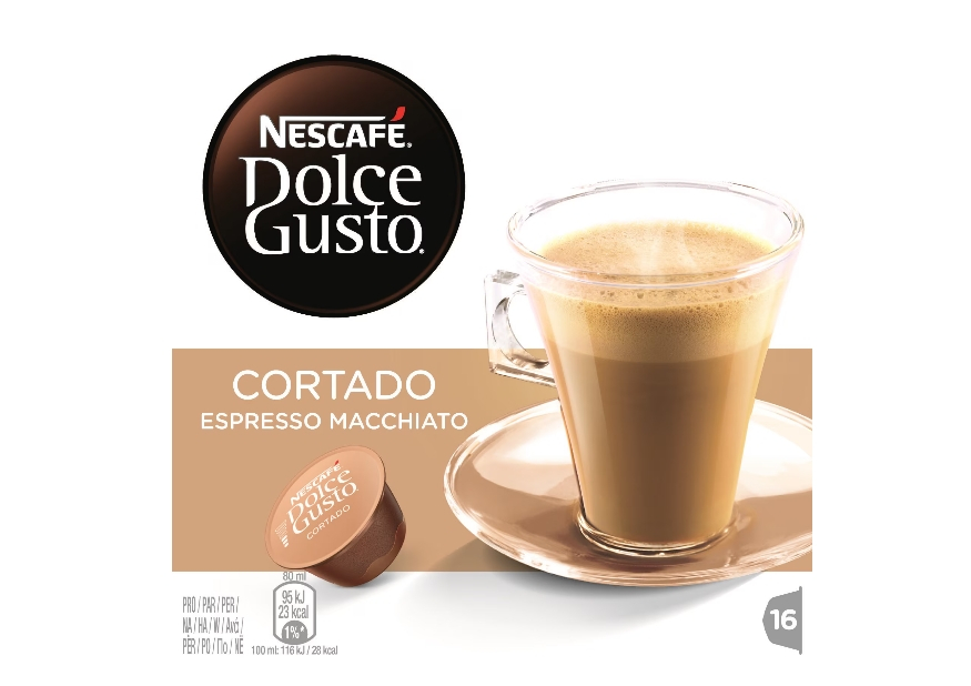 Set 3 x Cafea capsule, Nescafé Dolce Gusto Cortado Espresso Macchiato, 48 buc, 302.4 g [6]