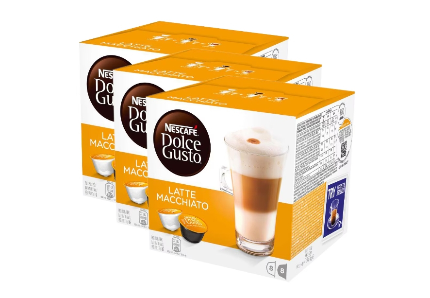 Set 3 x Cafea capsule, Nescafé Dolce Gusto Latte Macchiato, 48 buc, 549.6 g [1]