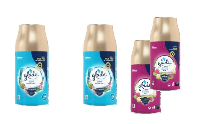 Set 4 x Glade Variety, 2 x Odorizant Camera Rezerve 269ml Ocean Adventure, 2 x Odorizant Camera Rezerve 269ml Relaxing Zen [1]