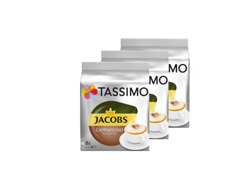 Set 3 x Capsule Jacobs Tassimo Cappuccino 16 capsule [1]