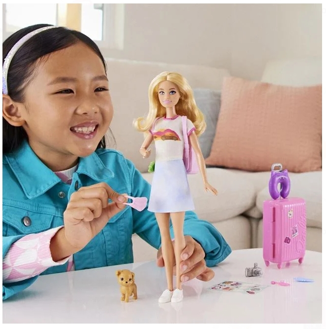 Papusa Barbie Gata de Calatorie - Mattel [4]
