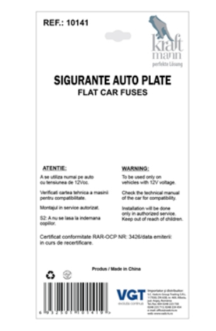 Sigurante Auto Plate 10 bucati [2]