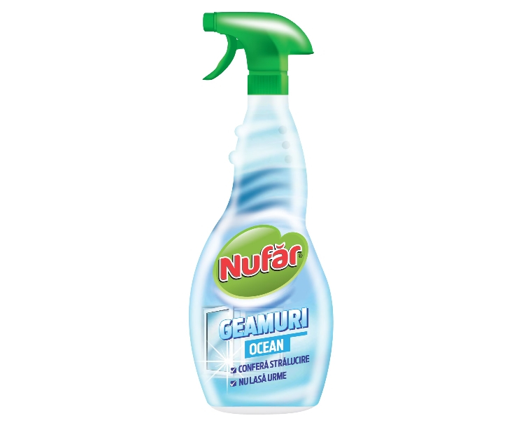 Solutie curatare geamuri Nufar Ocean, 500 ml [1]