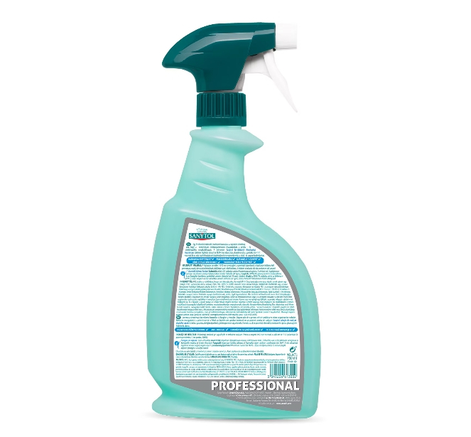 Solutie de curatat dezinfectanta pentru baie Sanytol Professional Eucalipt, 750 ml [2]