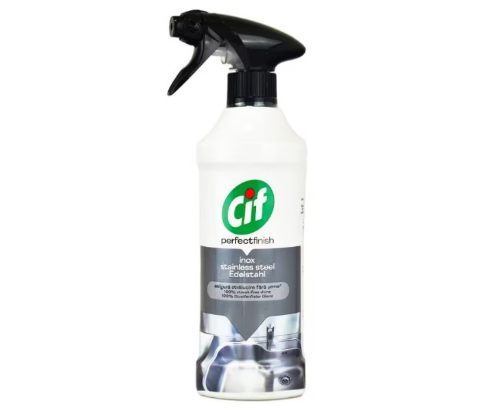 Spray pentru suprafete Cif Perfect Finish Inox, 435 ml [1]