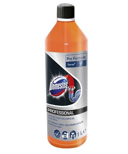 Gel pentru desfundarea tevilor Domestos Professional, 1 l [1]