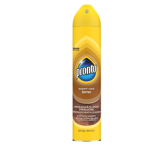 Spray Ingrijire si curatare mobila lemn Pronto Lemon, 300ml [1]